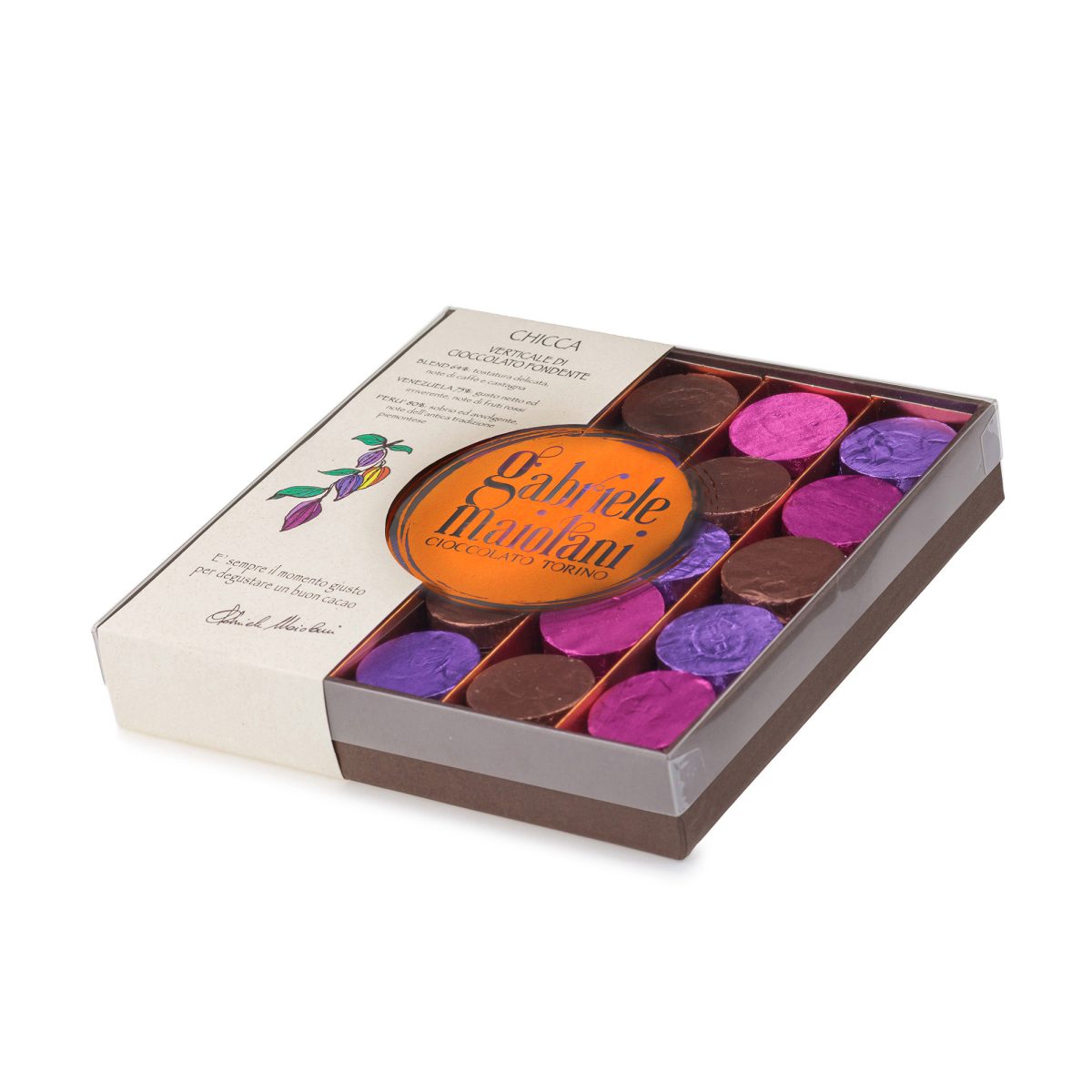 Confezione Cialdine Cioccolato Fondente 320g